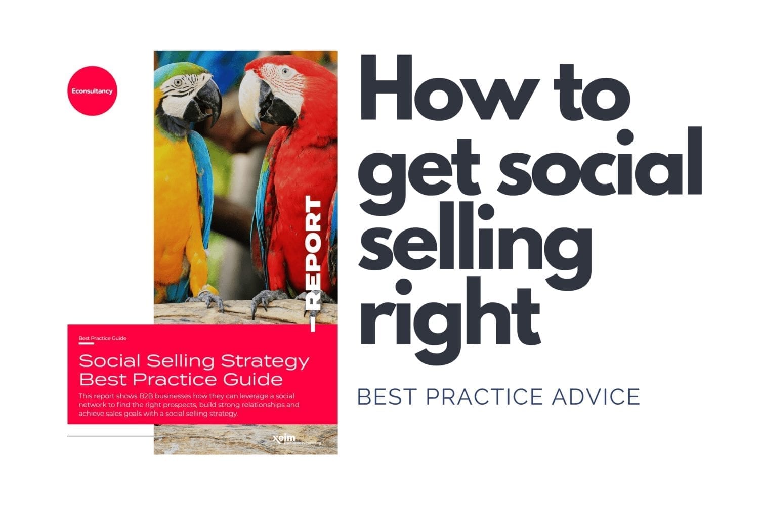 eConsultancy social selling best practice guide with Your Allies