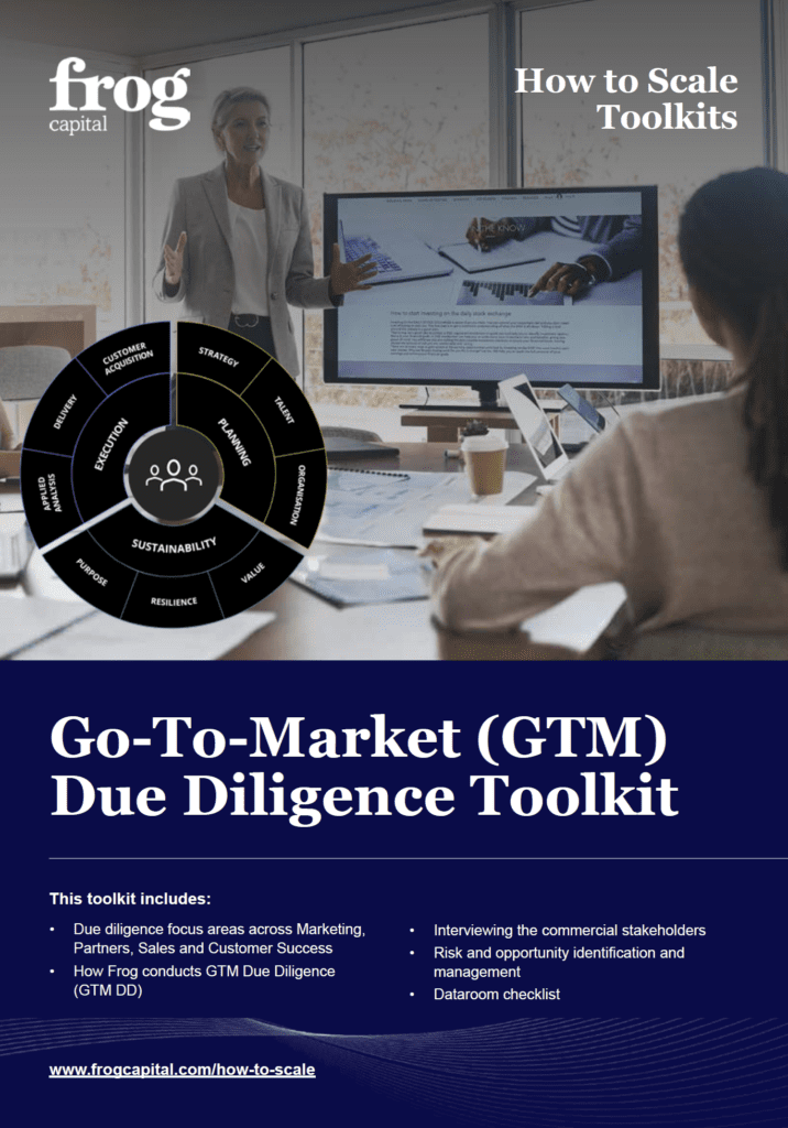 Frog Capital and Your Allies GTM due diligence toolkit